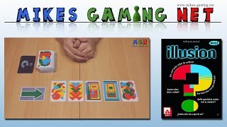 YouTube Review vom Spiel "Illusion" von Mikes Gaming Net - Brettspiele