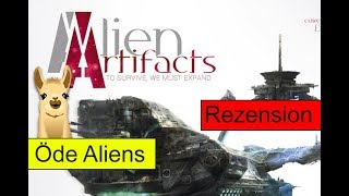 YouTube Review vom Spiel "Alien Artifacts - Um zu überleben müssen wir uns ausbreiten" von Spielama