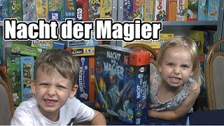 YouTube Review vom Spiel "Nacht der Magier (Deutscher Kinderspielpreis 2006 Gewinner)" von SpieleBlog
