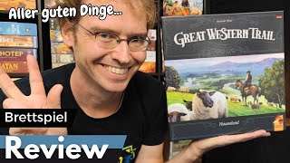 YouTube Review vom Spiel "Great Western Trail: Neuseeland" von Hunter & Cron