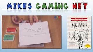 YouTube Review vom Spiel "Mutabo" von Mikes Gaming Net - Brettspiele