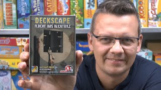 YouTube Review vom Spiel "Deckscape: Flucht aus Alcatraz" von SpieleBlog