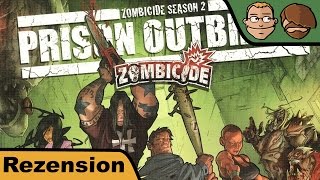 YouTube Review vom Spiel "Zombicide Season 2: Prison Outbreak" von Hunter & Cron - Brettspiele
