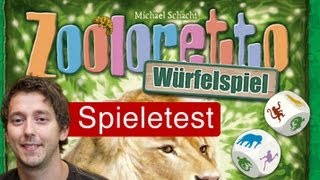 YouTube Review vom Spiel "Zooloretto Würfelspiel" von Spielama