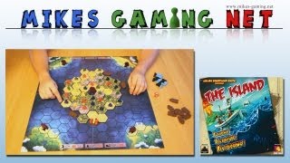 YouTube Review vom Spiel "The Island" von Mikes Gaming Net - Brettspiele