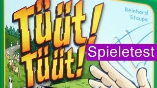 YouTube Review vom Spiel "Tüüt! Tüüt!" von Spielama