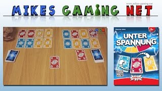 YouTube Review vom Spiel "Unter Spannung" von Mikes Gaming Net - Brettspiele
