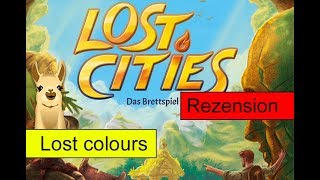 YouTube Review vom Spiel "Lost Cities: Das Brettspiel" von Spielama
