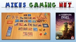 YouTube Review vom Spiel "Die Insel" von Mikes Gaming Net - Brettspiele