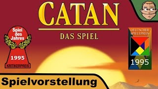 YouTube Review vom Spiel "Catan (Spiel des Jahres 1995)" von Hunter & Cron - Brettspiele