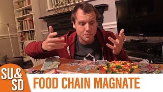 YouTube Review vom Spiel "Food Chain Magnate" von Shut Up & Sit Down