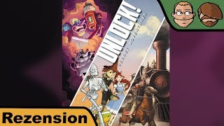 YouTube Review vom Spiel "Unlock!: Mythic Adventures" von Hunter & Cron - Brettspiele