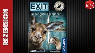 YouTube Review vom Spiel "EXIT: Das Spiel – Die Känguru-Eskapaden" von Brettspielblog.net - Brettspiele im Test