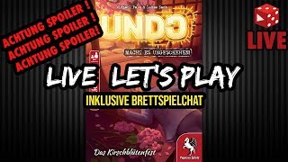 YouTube Review vom Spiel "UNDO: Das Kirschblütenfest" von Brettspielblog.net - Brettspiele im Test