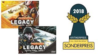 YouTube Review vom Spiel "Pandemic Legacy: Saison 1" von Spiel des Jahres