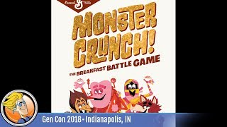 YouTube Review vom Spiel "Monster Crunch! The Breakfast Battle Game" von BoardGameGeek