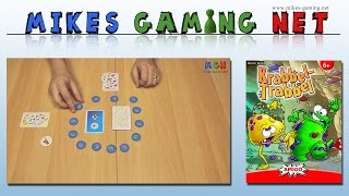 YouTube Review vom Spiel "Krabbel-Trabbel (Fleckenmonster)" von Mikes Gaming Net - Brettspiele