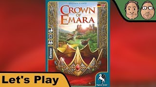 YouTube Review vom Spiel "Crown of Emara" von Hunter & Cron - Brettspiele