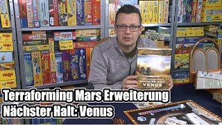 YouTube Review vom Spiel "Terraforming Mars: Nächster Halt – Venus (2. Erweiterung)" von SpieleBlog