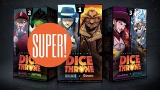 YouTube Review vom Spiel "Dice Throne: Season One" von Brettspielblog.net - Brettspiele im Test