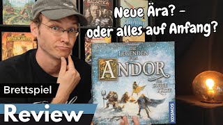YouTube Review vom Spiel "Die Legenden von Andor: Die Ewige Kälte" von Hunter & Cron