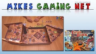 YouTube Review vom Spiel "Captain Black" von Mikes Gaming Net - Brettspiele