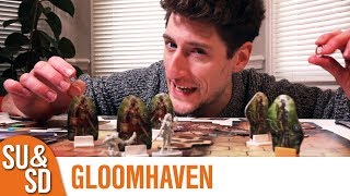 YouTube Review vom Spiel "Gloomhaven" von Shut Up & Sit Down