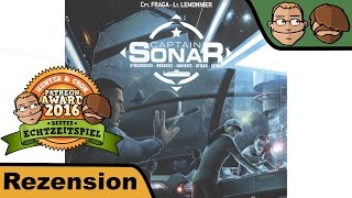 YouTube Review vom Spiel "Captain Sonar: Volles Rohr (1. Erweiterung)" von Hunter & Cron - Brettspiele