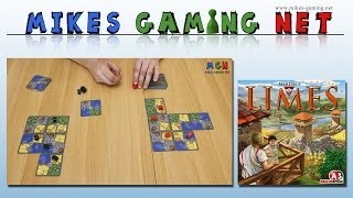 YouTube Review vom Spiel "Limes" von Mikes Gaming Net - Brettspiele