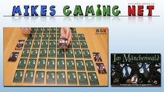 YouTube Review vom Spiel "Im Märchenwald" von Mikes Gaming Net - Brettspiele