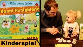 YouTube Review vom Spiel "Honigbienchen" von Hunter & Cron - Brettspiele