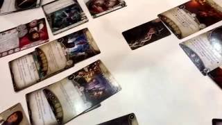 YouTube Review vom Spiel "Arkham Horror: Das Kartenspiel" von Brettspielblog.net - Brettspiele im Test