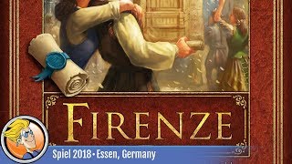YouTube Review vom Spiel "Firenze" von BoardGameGeek