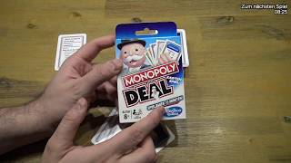 YouTube Review vom Spiel "Monopoly Deal Kartenspiel" von Brettspielblog.net - Brettspiele im Test
