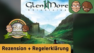 YouTube Review vom Spiel "Glen More II: Chronicles" von Hunter & Cron - Brettspiele