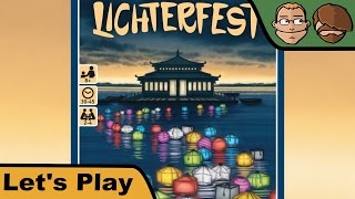 YouTube Review vom Spiel "Lichterfest" von Hunter & Cron - Brettspiele