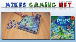 YouTube Review vom Spiel "Der geheimnisvolle Zaubersee" von Mikes Gaming Net - Brettspiele