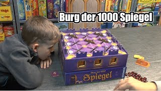 YouTube Review vom Spiel "Burg der 1000 Spiegel (Deutscher Kinderspielpreis 2009 Gewinner)" von SpieleBlog