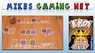 YouTube Review vom Spiel "UGO!" von Mikes Gaming Net - Brettspiele