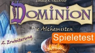 YouTube Review vom Spiel "Dominion: Die Alchemisten (1. Mini-Erweiterung)" von Spielama
