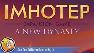 YouTube Review vom Spiel "Imhotep: Eine neue Dynastie (Erweiterung)" von BoardGameGeek