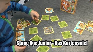 YouTube Review vom Spiel "Stone Age Junior: Das Kartenspiel" von SpieleBlog