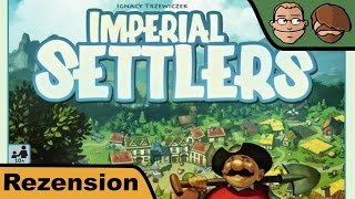 YouTube Review vom Spiel "Imperial Settlers: Empires of the North" von Hunter & Cron - Brettspiele