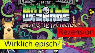 YouTube Review vom Spiel "Epic Spell Wars of the Battle Wizards: Rumble at Castle Tentakill" von Spielama