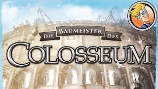 YouTube Review vom Spiel "Die Baumeister des Colosseum" von BoardGameGeek