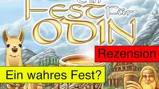YouTube Review vom Spiel "Ein Fest fÃ¼r Odin" von Spielama