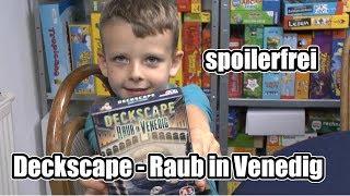 YouTube Review vom Spiel "Deckscape: Raub in Venedig" von SpieleBlog