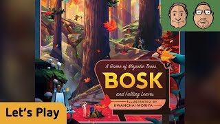 YouTube Review vom Spiel "Bosk" von Hunter & Cron - Brettspiele