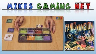 YouTube Review vom Spiel "Panic Mansion" von Mikes Gaming Net - Brettspiele