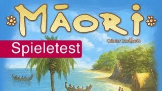 YouTube Review vom Spiel "Maori" von Spielama